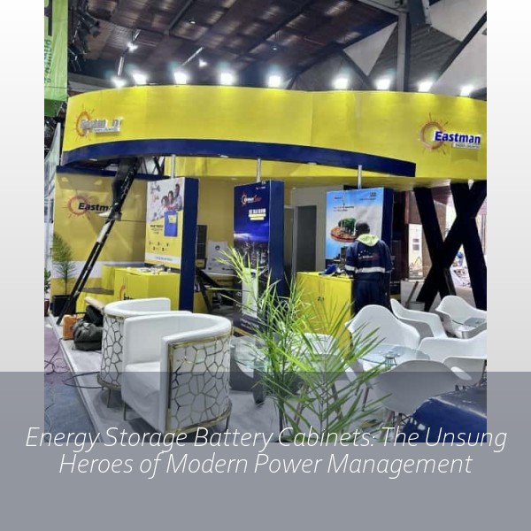 Energy Storage Battery Cabinets: The Unsung Heroes of Modern Power Management